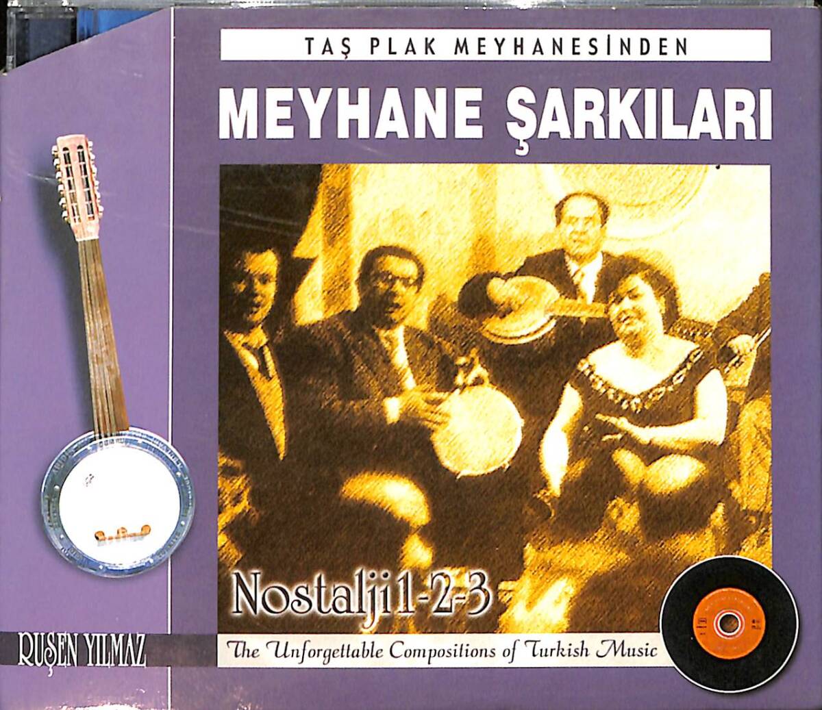 Taş Plak Meyhanesinden Meyhane Şarkıları 1 - 2 - 3 CD (İkinci El) CD5652 - 1