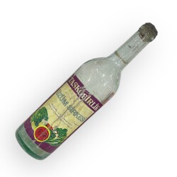 Taskobirlik Üzüm Sirkesi Sirkesi Boş Şişe 1980s 70cl #AOB5145 - Gökçekoleksiyon