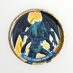 TASO - YU-Gİ-OH - YAMI BAKURA - SEVEN-ARMED FIND-40 METAL TASO #TSO11 - Gökçekoleksiyon