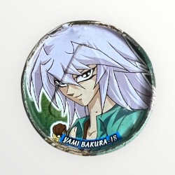 TASO - YU-Gİ-OH - YAMI BAKURA - YAMI BAKURA-18 METAL TASO #TSO21 - Gökçekoleksiyon