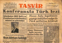 Tasvir Gazetesi 11 Mayıs 1945 - Sovyet Japon Harbine Doğru GZ71195 - 1