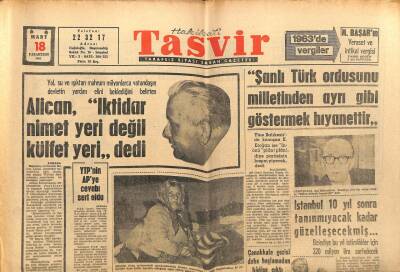 Tasvir Gazetesi 18 Mart 1963 - Yunan Veliahtı Konstantin Yıldırım Nikahı İle Evleniyor GZ64941 - 1