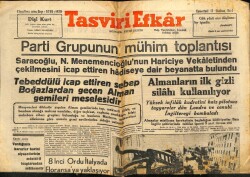 Tasviri Efkar Gazetesi 17 Haziran 1944 - Almanların İlk Gizli Silahı Kullanılıyor GZ71279 - 2