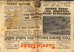 Tasviri Efkar Gazetesi 22 Haziran 1944 - Amerikan Ve Japon Filolarının Savaşı Başladı GZ71283 - 1