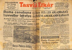 Tasviri Efkar Gazetesi 24 Ocak 1944 - Ruslar Kırıma Yeni Bir İhraç Yaptı GZ71272 - 2