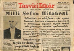 Tasviri Efkar Gazetesi 26 Ağustos 1942 - Japonya Ve Amerika Arasında Büyük Bir Deniz Ve Hava Çarpışması Başladı GZ71262 - 2