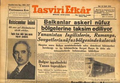 Tasviri Efkar Gazetesi 26 Eylül 1944 - Japon Ordusu Filipinleri Terk Ediyor GZ71312 - 1