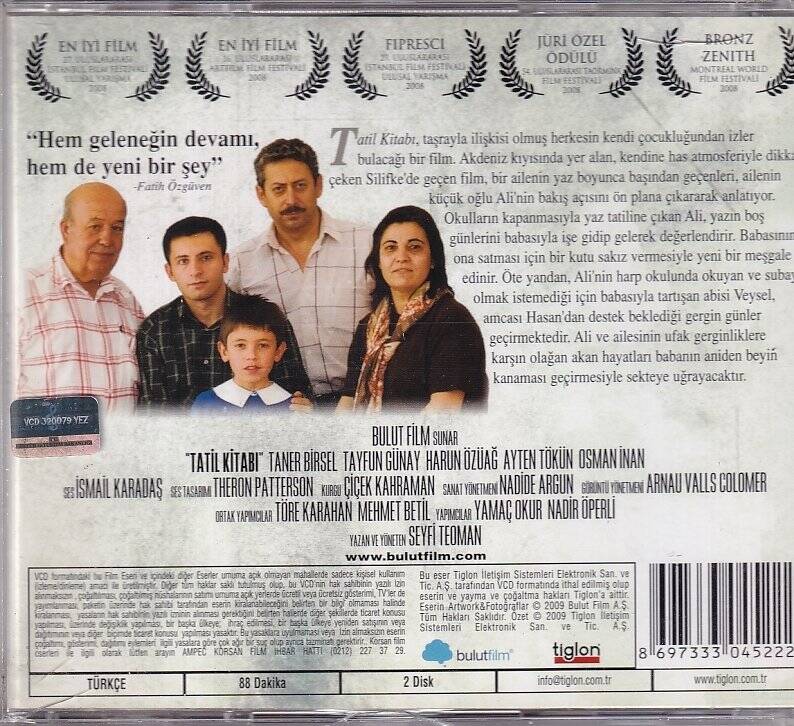 Tatil Kitabı VCD Film VCD8758 - 2