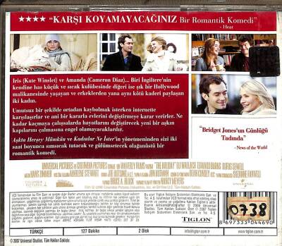 Tatil The Holiday (Cameron Diaz - Kate Winslet-Jude Law-Jack Black) VCD Film VCD18192 - 2