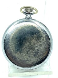 Movado Metal Kasa Kurmalı Cep Saati SAA069 - 4