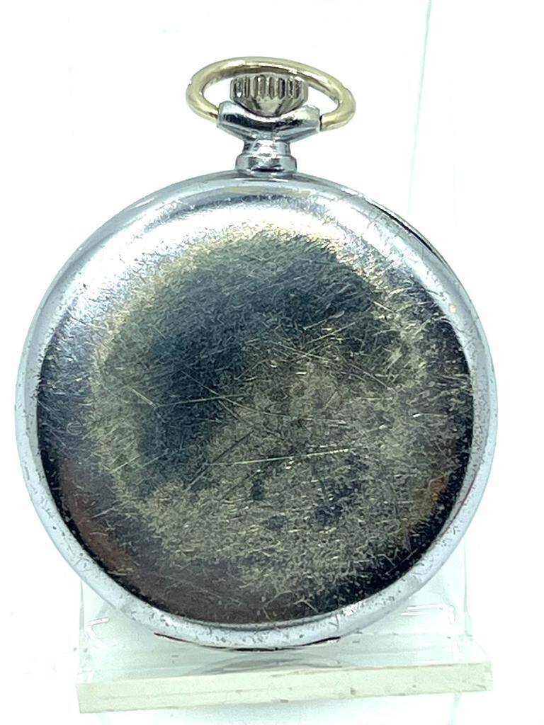 Movado Metal Kasa Kurmalı Cep Saati SAA069 - 4