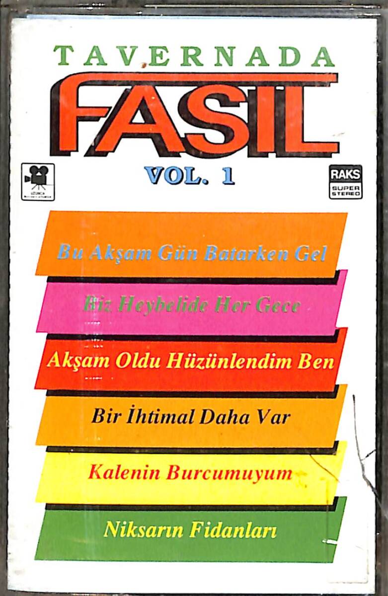 Tavernada Fasıl Vol.1 Kaset (İkinci El Kaset) KST29813 - 1