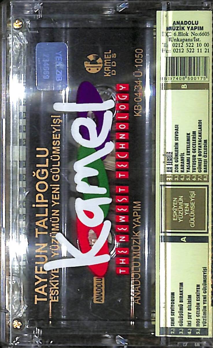 Tayfun Talipoğlu - Eskiyen Yüzümün Yeni Gülümseyişi Kaset (Sıfır) KST27058 - 2
