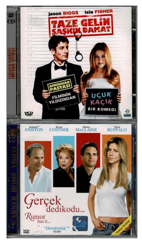 Taze Gelin Şaşkın Damat Gerçek Dedikodu - 2 Adet VCD Film VCD698 - 1