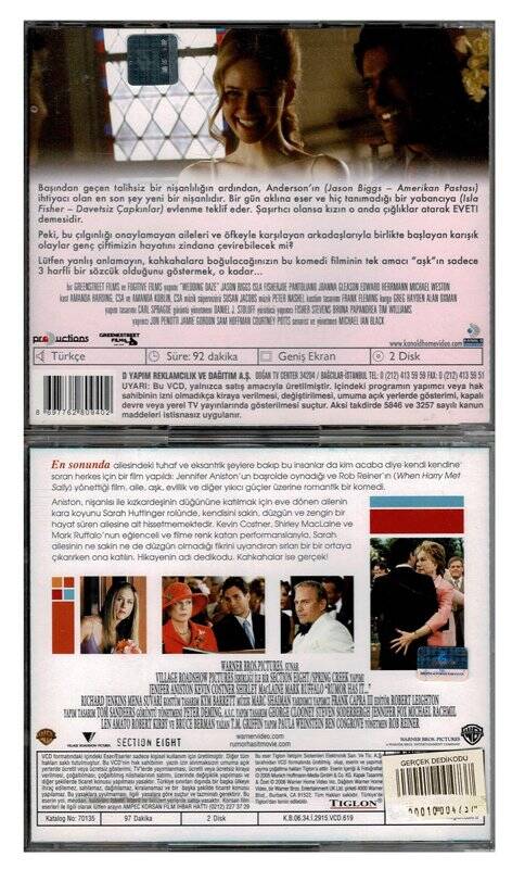 Taze Gelin Şaşkın Damat Gerçek Dedikodu - 2 Adet VCD Film VCD698 - 2