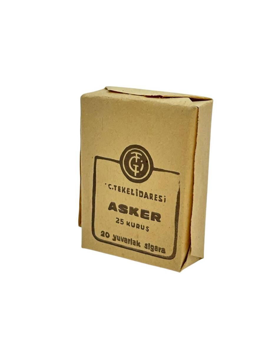  TC Tekel İdaresi Asker Açılmamış Dolu Paket Sigara AOB4454 - 2