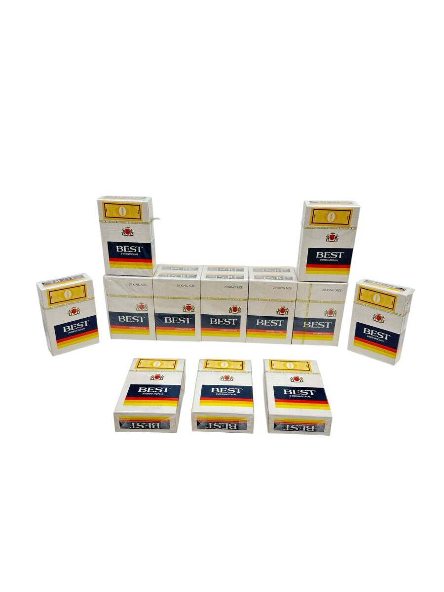  TC Tekel İdaresi Best International Açılmamış Dolu Paket Sigara AOB4561 - 7