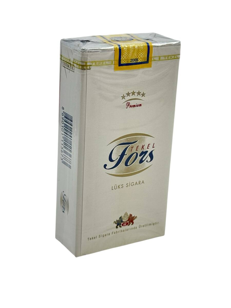  TC Tekel İdaresi Tekel Fors Açılmamış Dolu Paket Lüks Sigara AOB4566 - 2