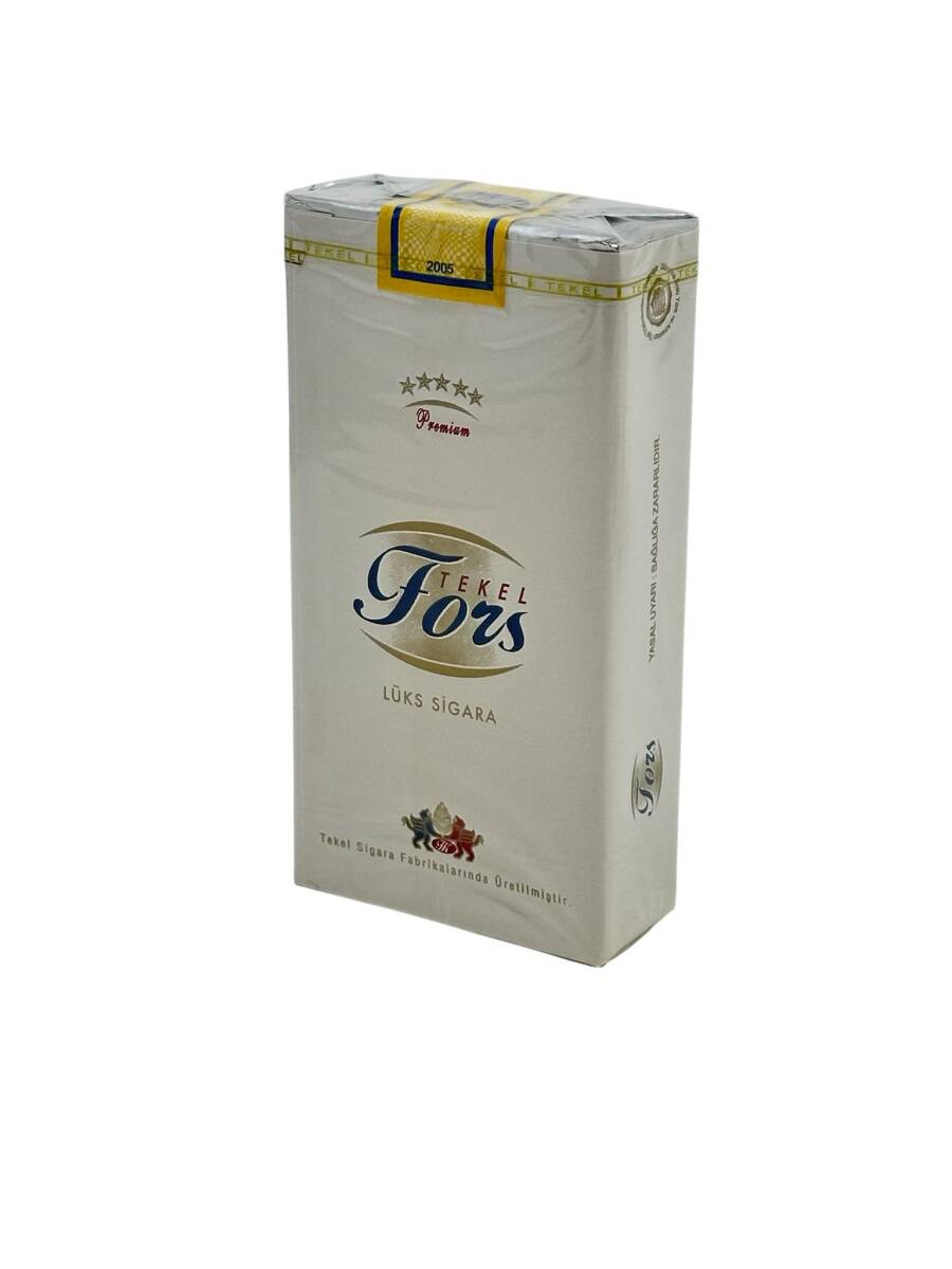  TC Tekel İdaresi Tekel Fors Açılmamış Dolu Paket Lüks Sigara AOB4566 - 3