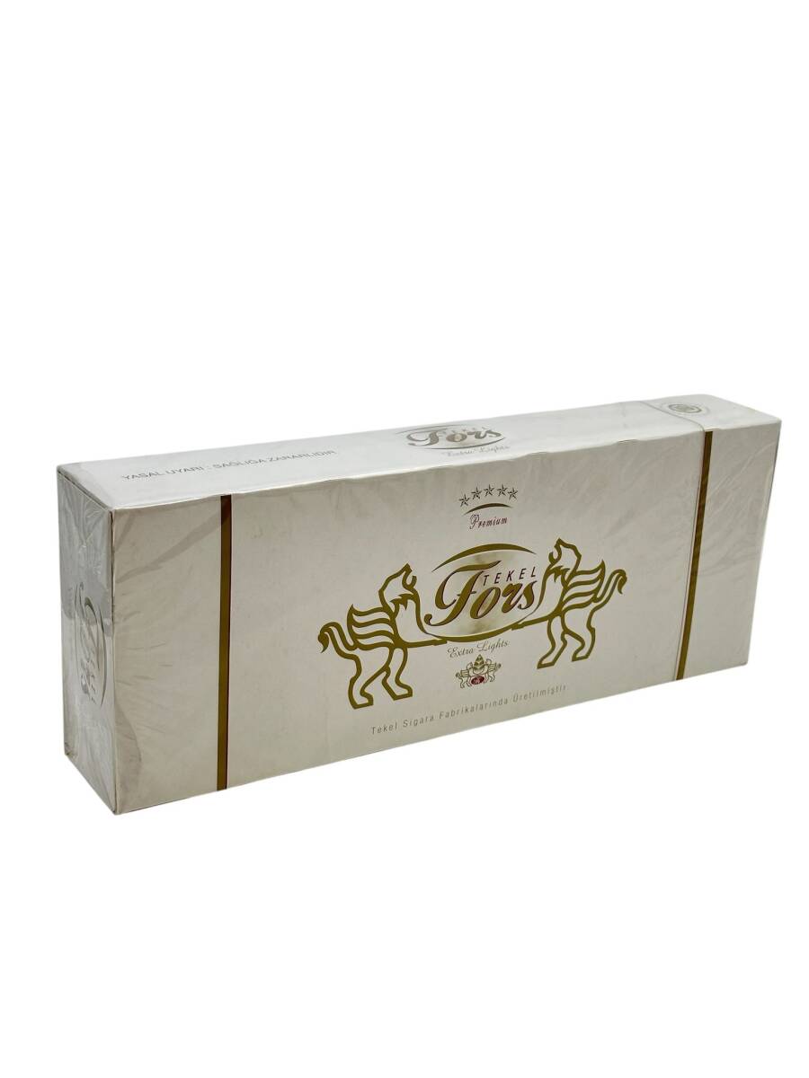  TC Tekel İdaresi Tekel Fors Extra Lights Açılmamış Dolu Paket Sigara AOB4564 - 4