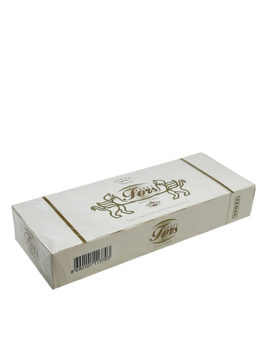  TC Tekel İdaresi Tekel Fors Extra Lights Açılmamış Dolu Paket Sigara AOB4564 - 6