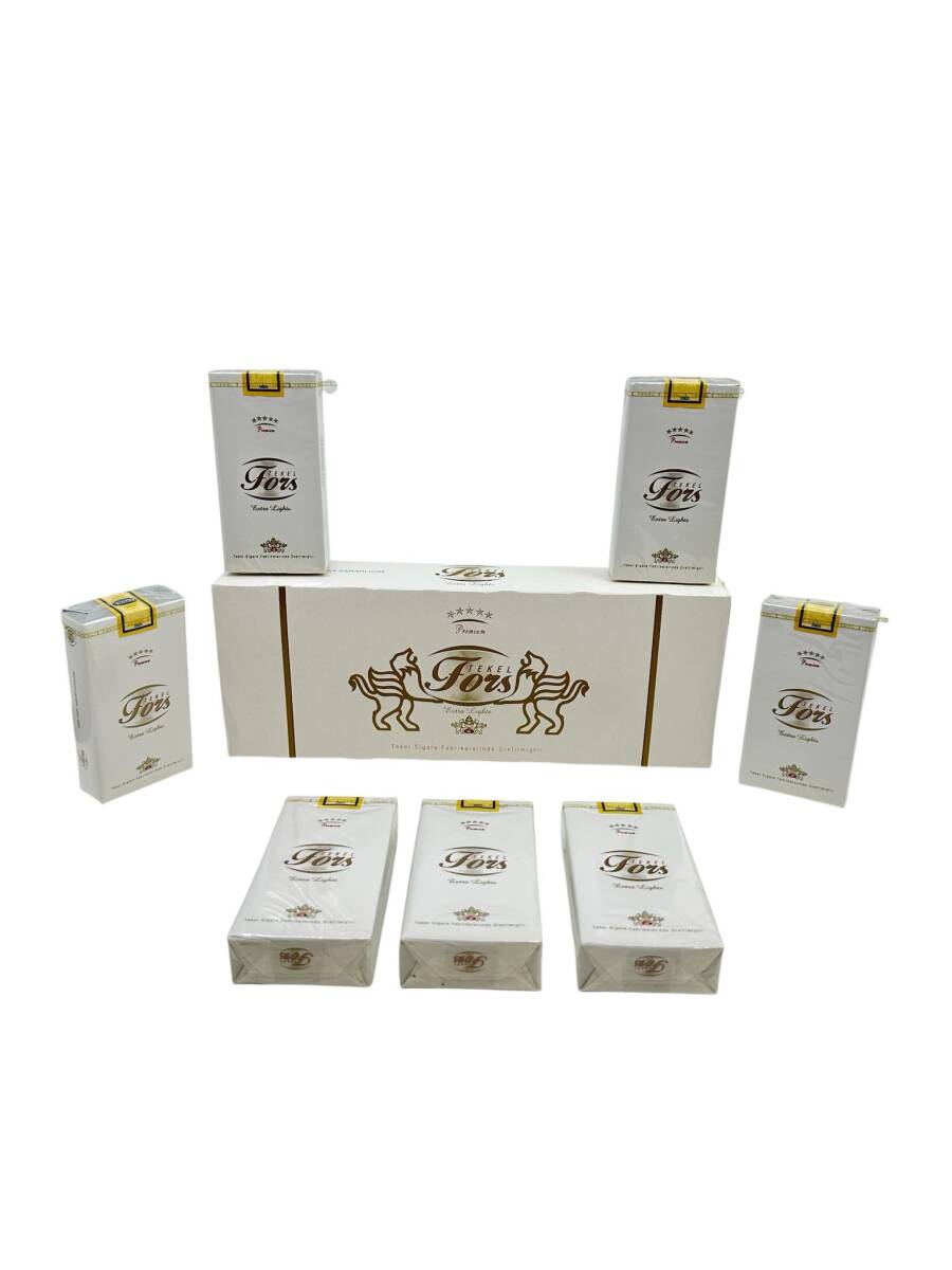  TC Tekel İdaresi Tekel Fors Extra Lights Açılmamış Dolu Paket Sigara AOB4564 - 7