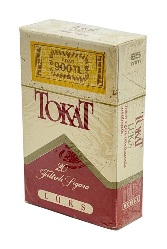  T.C. Tekel İdaresi Tokat Filtreli Açılmamış Paket Lüks Sigara AOB5380 - 2