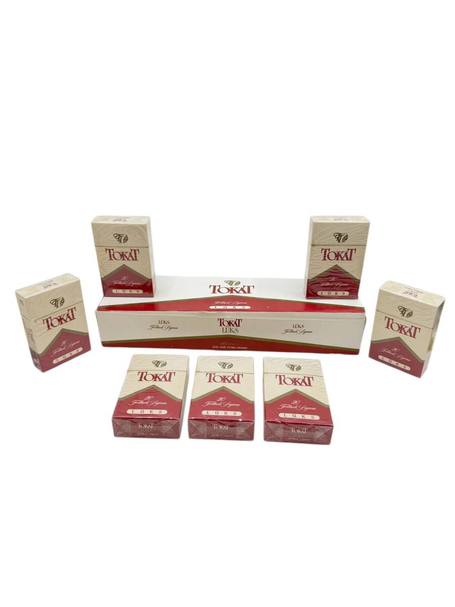  T.C. Tekel İdaresi Tokat Filtreli Lüks Sigara – Açılmamış Karton Sigara AOB5364 - 7