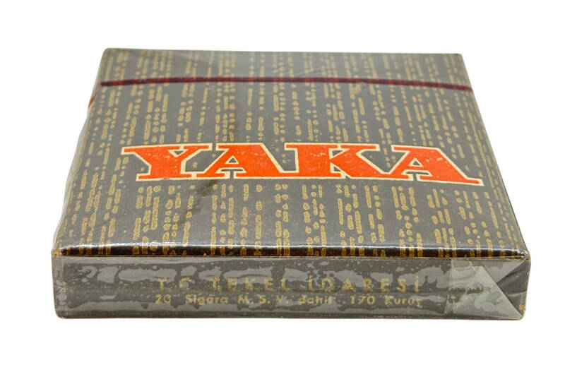 T.C. Tekel İdaresi Yaka Açılmamış Dolu Paket Sigara AOB4424 - 2