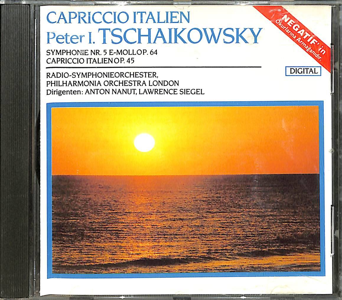 Tchaıkovsky - Caprıccıo Italıen - Sonıa Classıc CD (İkinci El) CD4529 - 1