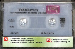 Tchaikovsky - Piano Concerto in B Minor 1812 Overture Kaset ( İkinci El ) KST24672 - 2