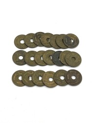 T.Cumhuriyeti 1 Kuruş 20 Adet Lot Haliyle TCM3001 - Gökçekoleksiyon