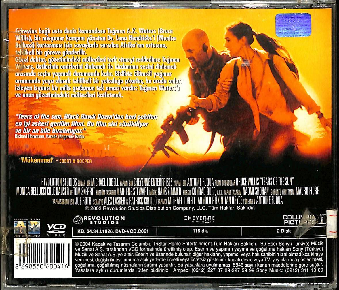 Tears Of The Sun - Güneşin Gözyaşları (Bruce Willis) VCD Film VCD14134 - 2