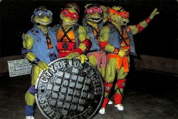 Teenage Turtles Ninja Kaplumbağalar Kartpostal KRT17865 - Gökçekoleksiyon