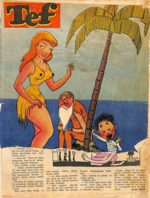 TEF MİZAH KARİKATÜR DERGİSİ SAYI 31 5 MART 1955 DRG1 - 1