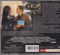 Tehlikeli Aklın İtirafları Drew Barrymore VCD Film VCD10844 - 2