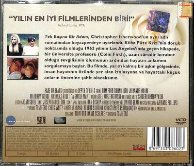 Tek Başına Bir Adam (Colin Firth) VCD Film (106) VCD20495 - 2