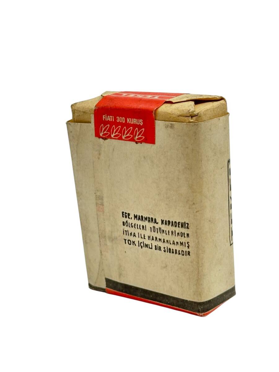 Tekel İdaresi Birinci Açılmamış Dolu Paket Filtresiz Yuvarlak Sigara AOB4164 (N) - 4