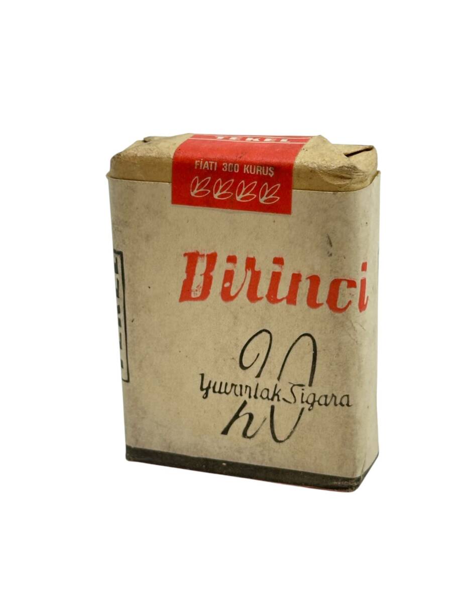 Tekel İdaresi Birinci Açılmamış Dolu Paket Filtresiz Yuvarlak Sigara AOB4164 (N) - 3