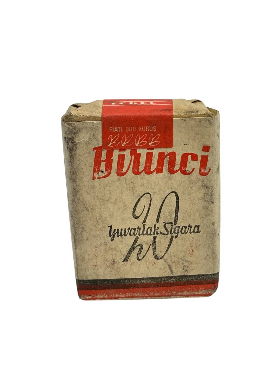 Tekel İdaresi Birinci Açılmamış Dolu Paket Filtresiz Yuvarlak Sigara AOB4165 (N) - 4