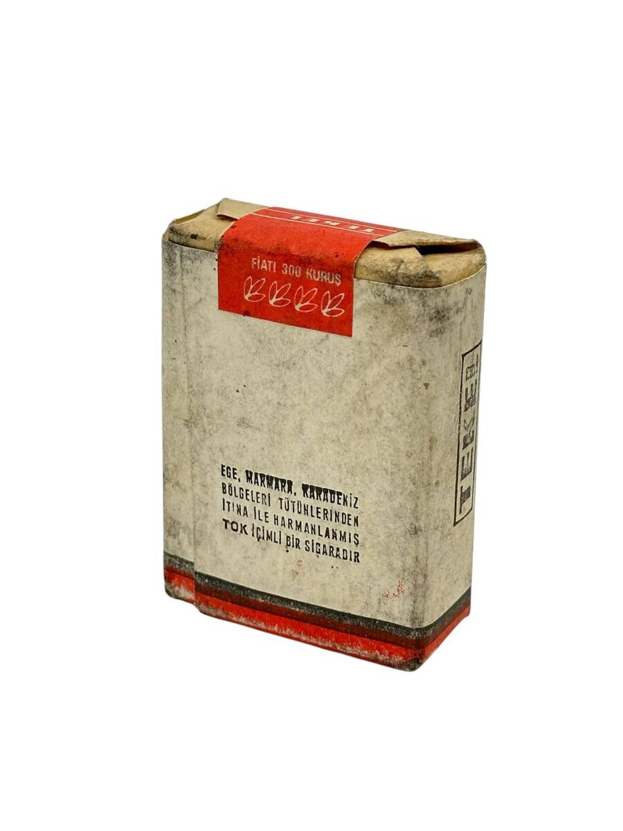 Tekel İdaresi Birinci Açılmamış Dolu Paket Filtresiz Yuvarlak Sigara AOB4165 (N) - 2