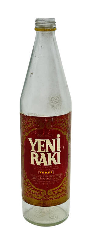 Tekel İdaresi Boş Yeni Rakı Şişesi AOB4603 (N) - 1