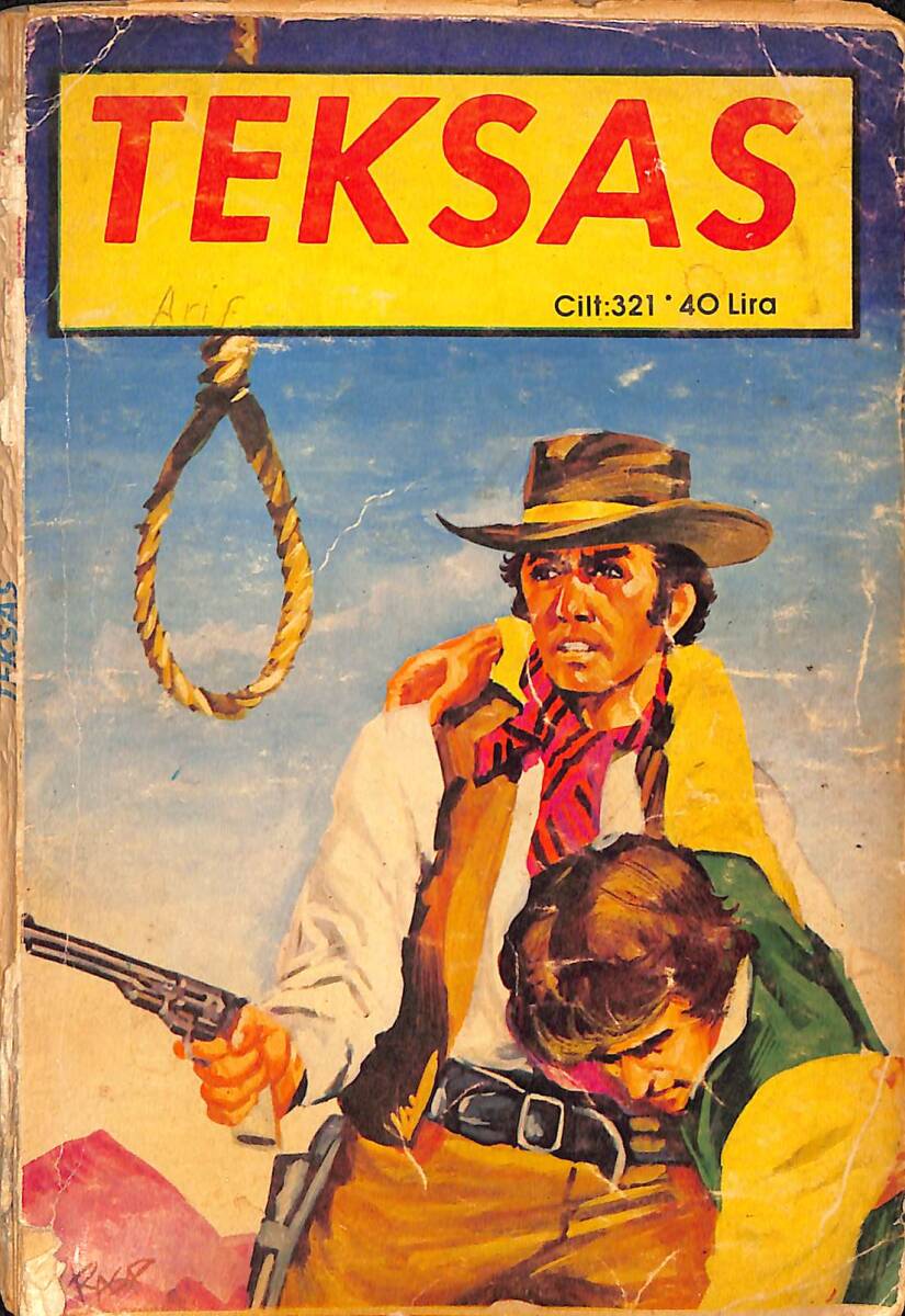 TEKSAS Çizgi Roman Cilt:321 , Ceylan Yayınları, 40 Liralık Seri NDR98592 - 1
