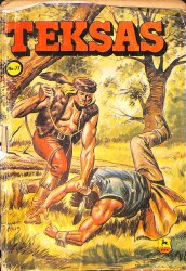 TEKSAS Çizgi Roman Sayı:77 , Ceylan Yayınları (15 Ağustos 1986) NDR98591 - Gökçekoleksiyon