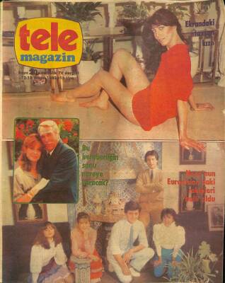 Tele Magazin Dergisi 12-18 Nisan 1982 Sayı 20 - Sue Ellen Erkekler Arasında Kaldı NDR77817 - 1