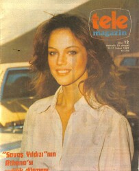 Tele Magazin Dergisi 15-21 Şubat 1982 Sayı 12 - Zeki Müren , Ayfer Feray , Belgin Doruk Kırık Plakta NDR77801 - Gökçekoleksiyon