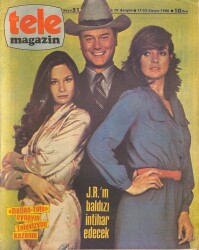 Tele Magazin Dergisi 17-23 Kasım 1980 Sayı : 51 - J.R.'ın Baldızı İntihar Edecek NDR90806 - Gökçekoleksiyon