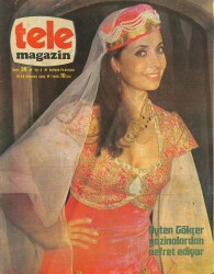 Tele Magazin Dergisi 18-24 Ağustos 1980 Sayı 38 - Işıl Yücesoy Yazarlığa Başladı NDR77815 - Gökçekoleksiyon