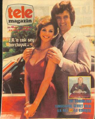 Tele Magazin Dergisi 22-28 Eylül 1980 Sayı 43 - Bülent Ersoy Tutuklandı - Nazan Şorayın Düşleri Gerçek Oldu NDR77804 - 1