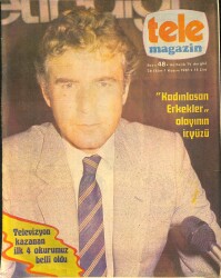 Tele Magazin Dergisi 26 Ekim - 1 Kasım 1981 Sayı 48 - Taş Devri ni Yerli Sanatçılar Canlandıracak NDR77834 - Gökçekoleksiyon